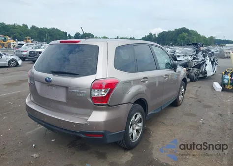2014 Subaru Forester 2.5I from USA, damaged, VIN JF2SJAAC4EH419550